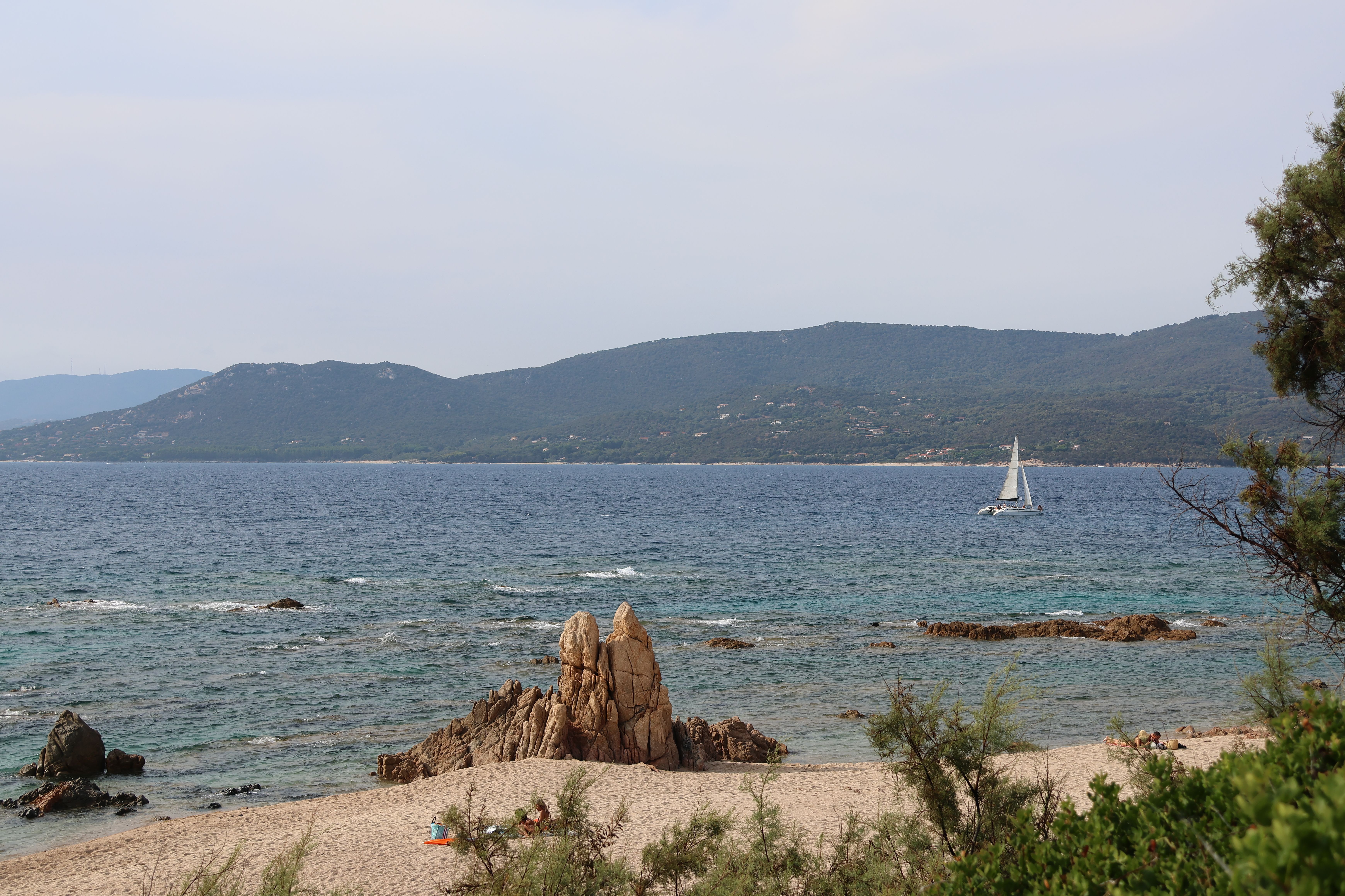 Plage d'Agosta view 2