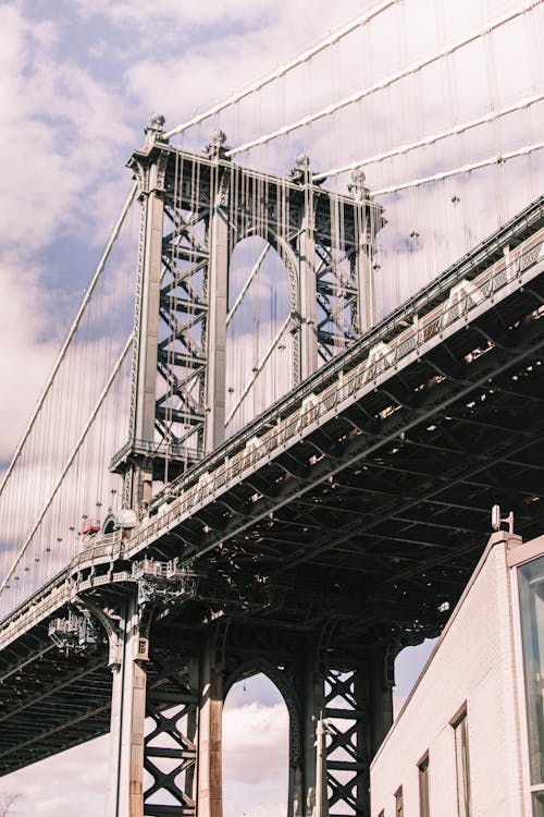 White Bridge Under White Sky