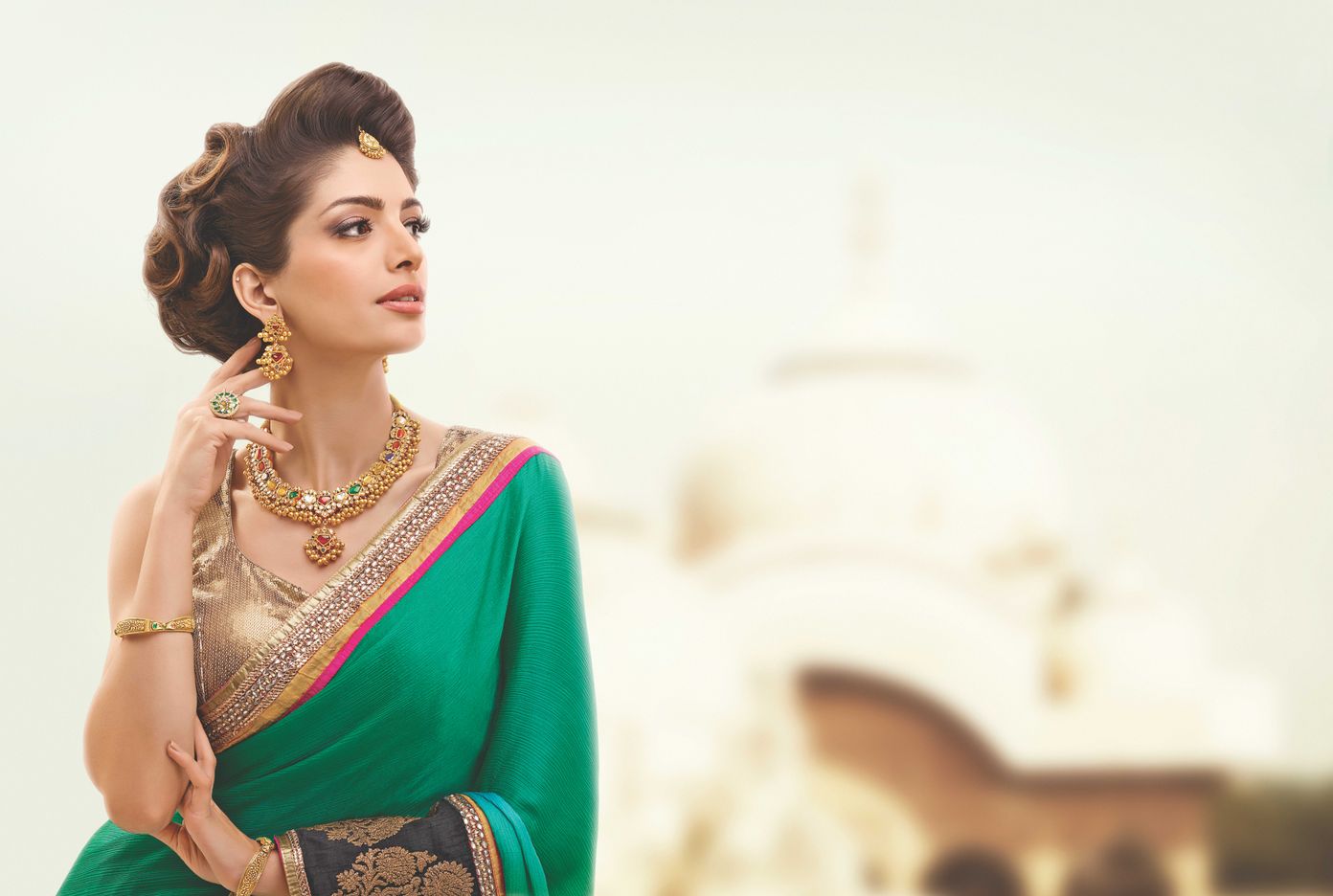 Kalamkari dupatta styled with contemporary outfit