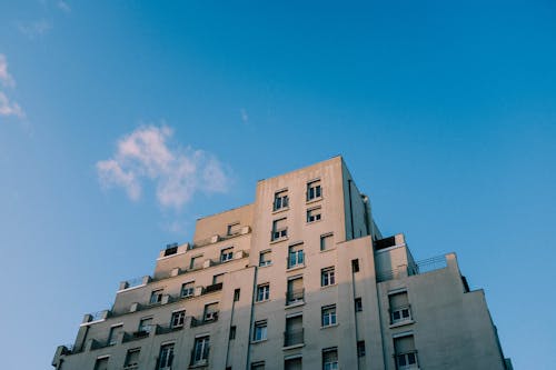 Free Low Angle Photo of Building During Daytime Stock Photo