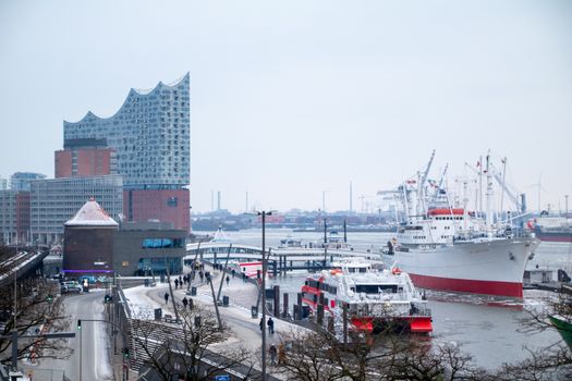 Elbphilharmonie with a concert — Hamburg
