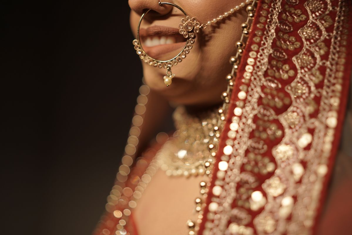 Luxury bridal saree