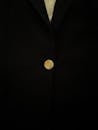Elegant Suit Jacket Close-up with Gold Button