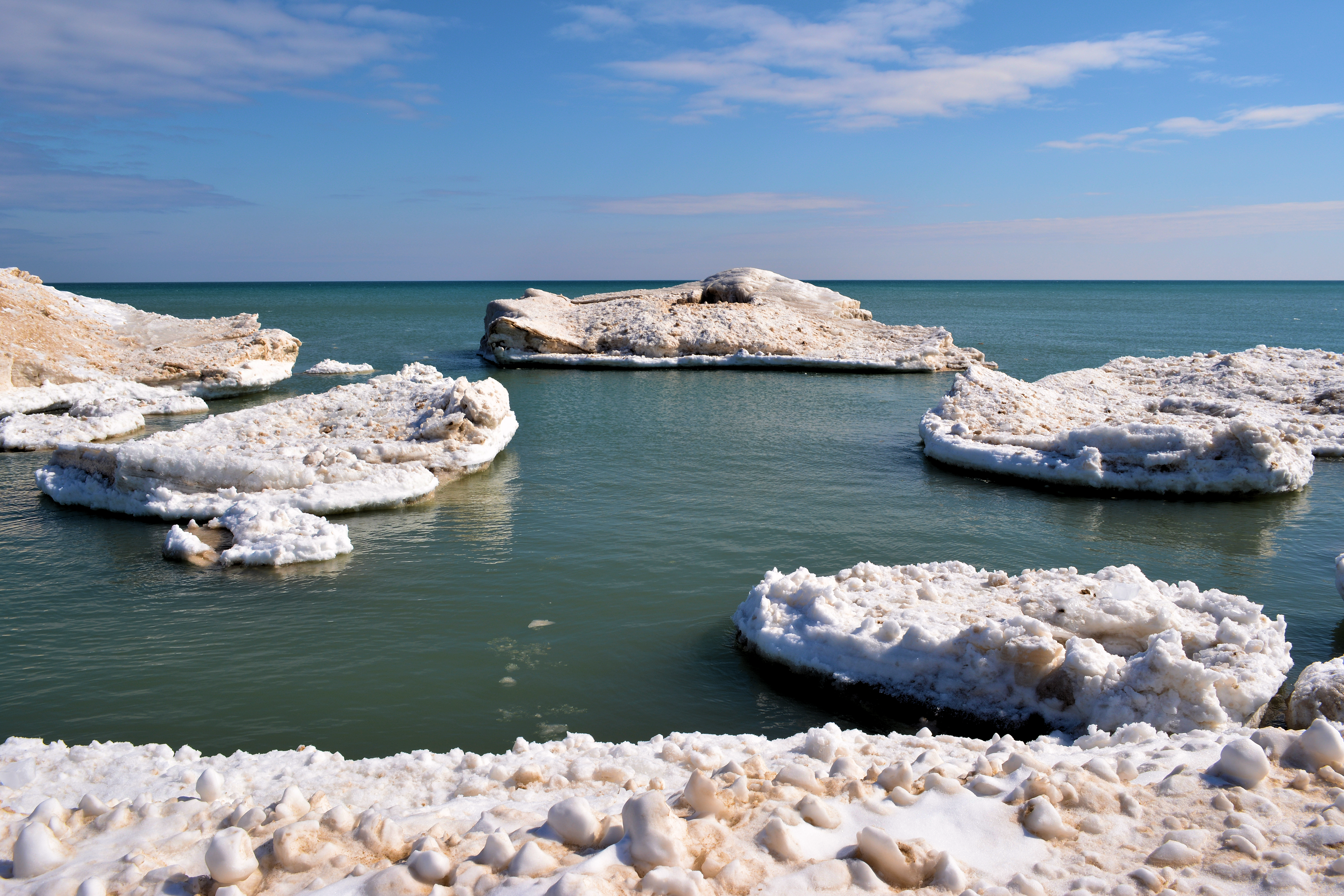 Lake Michigan Winter