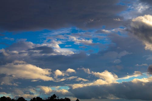 คลังภาพถ่ายฟรี ของ สีน้ำเงิน, เมฆ, เมฆหมอก