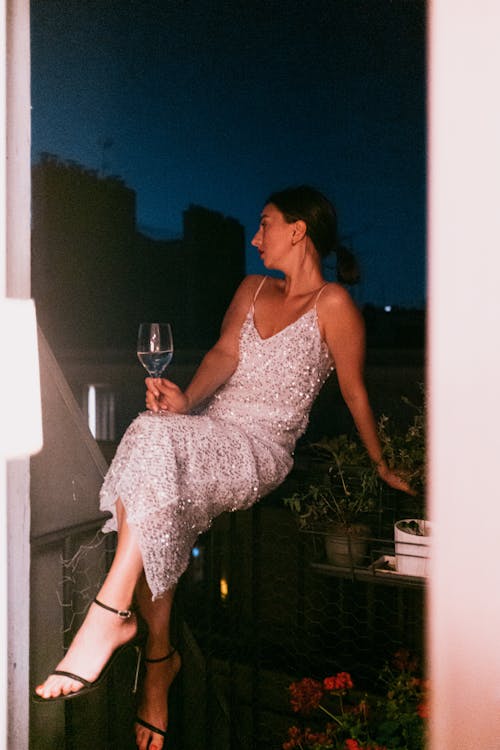 Photo Of Woman Holding Wine Glass