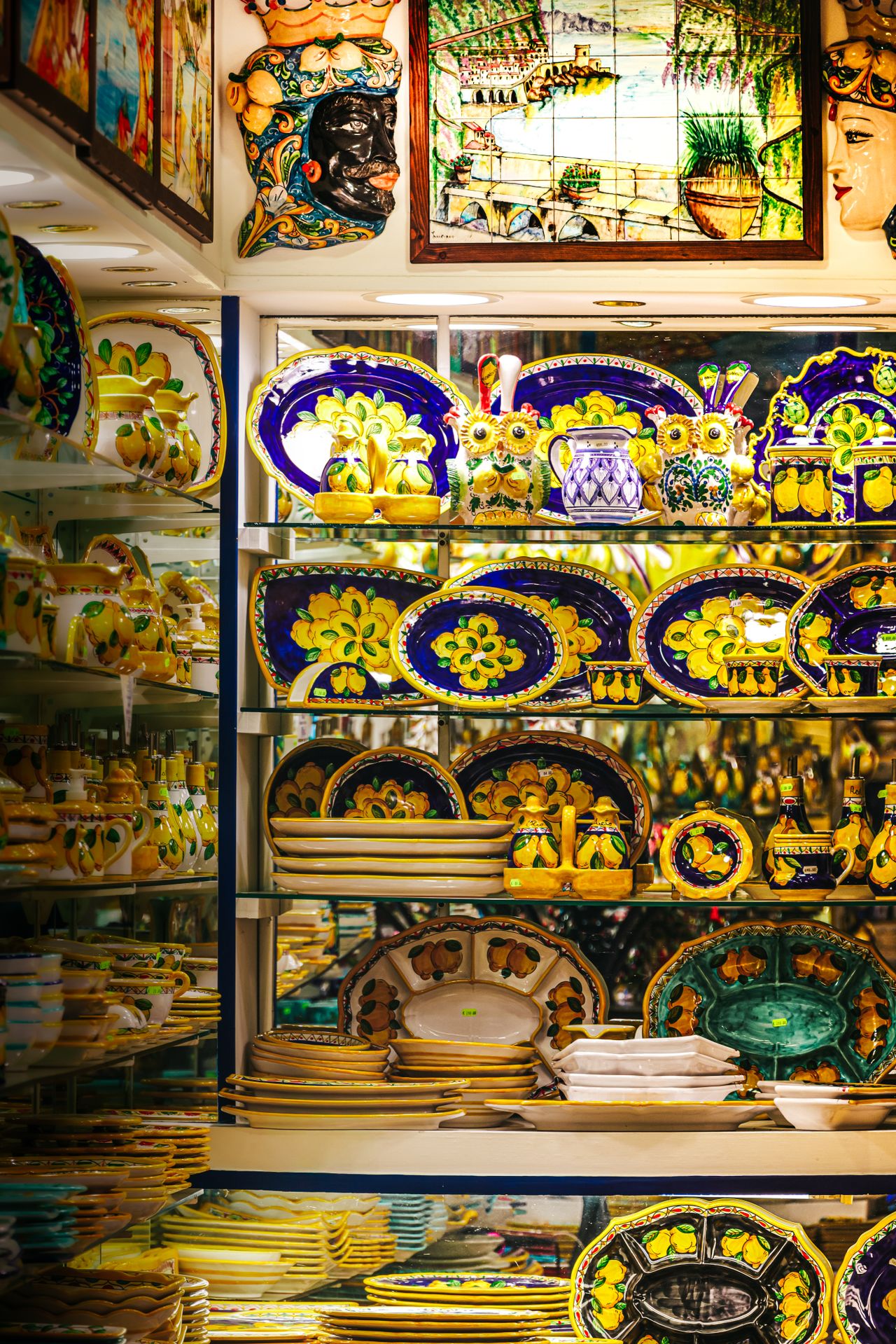 Hand-painted Vietri Ceramics