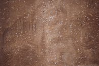 Textured Brown Concrete Surface Background