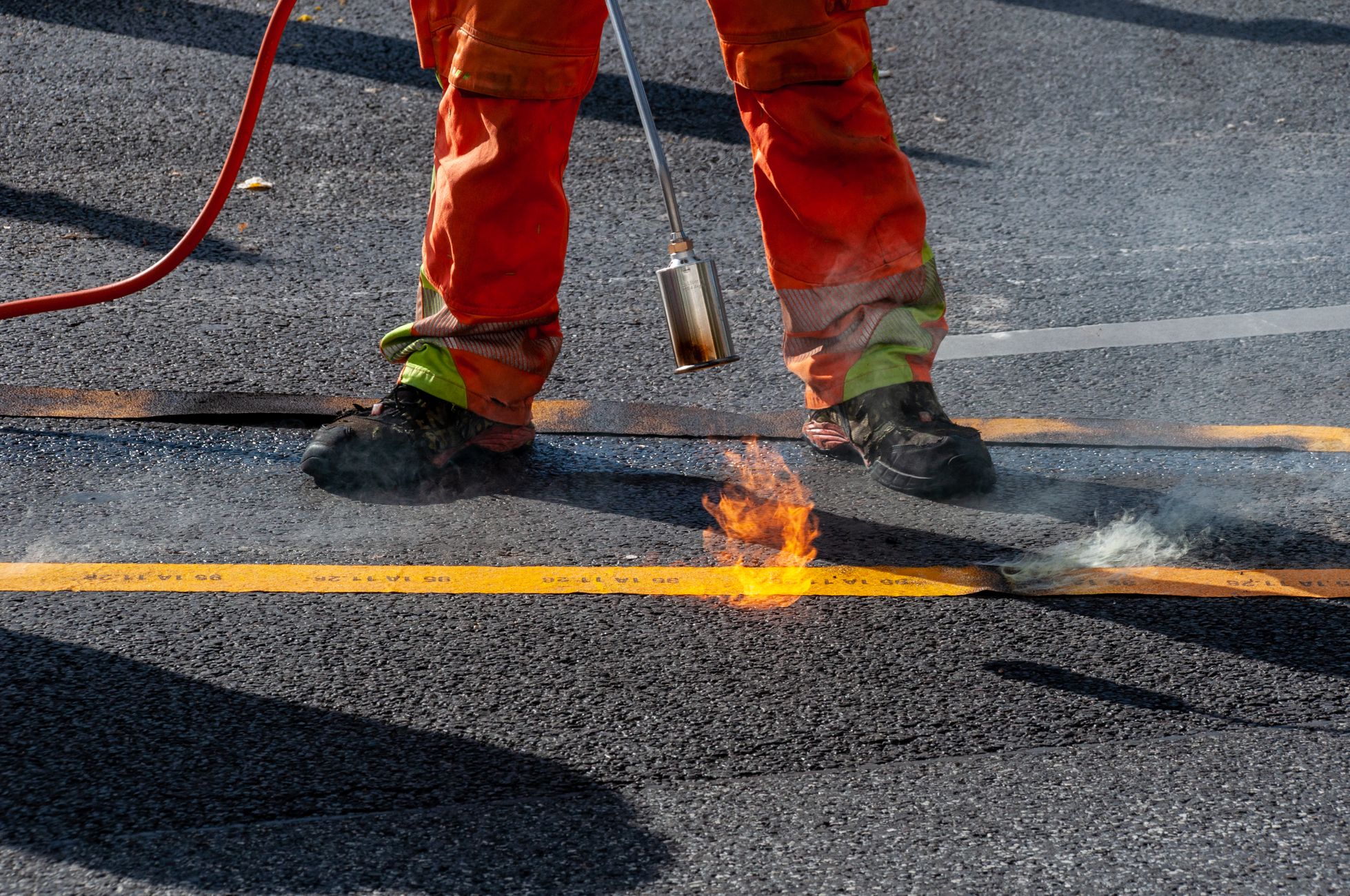 Bouwvakkers werken door ondanks naderende hittegolf