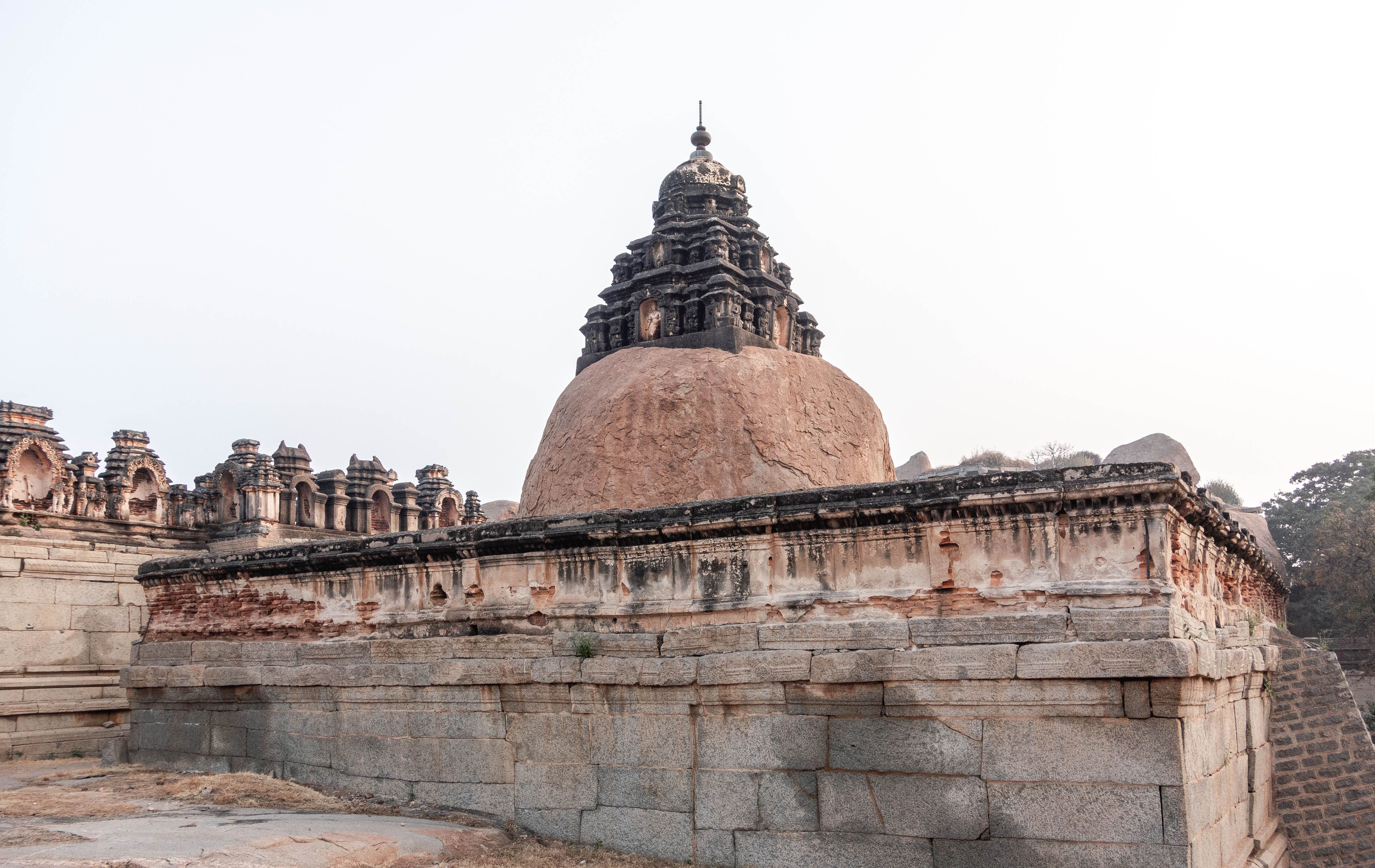 Ancient Indian Temple Architecture in Hampi · Free Stock Photo