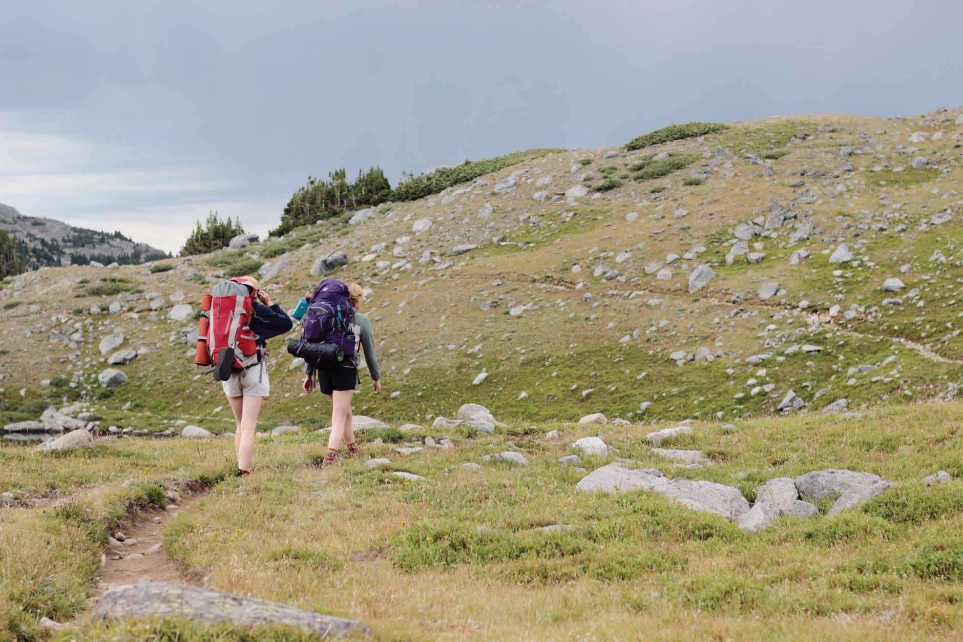 thru hiker backpack trail