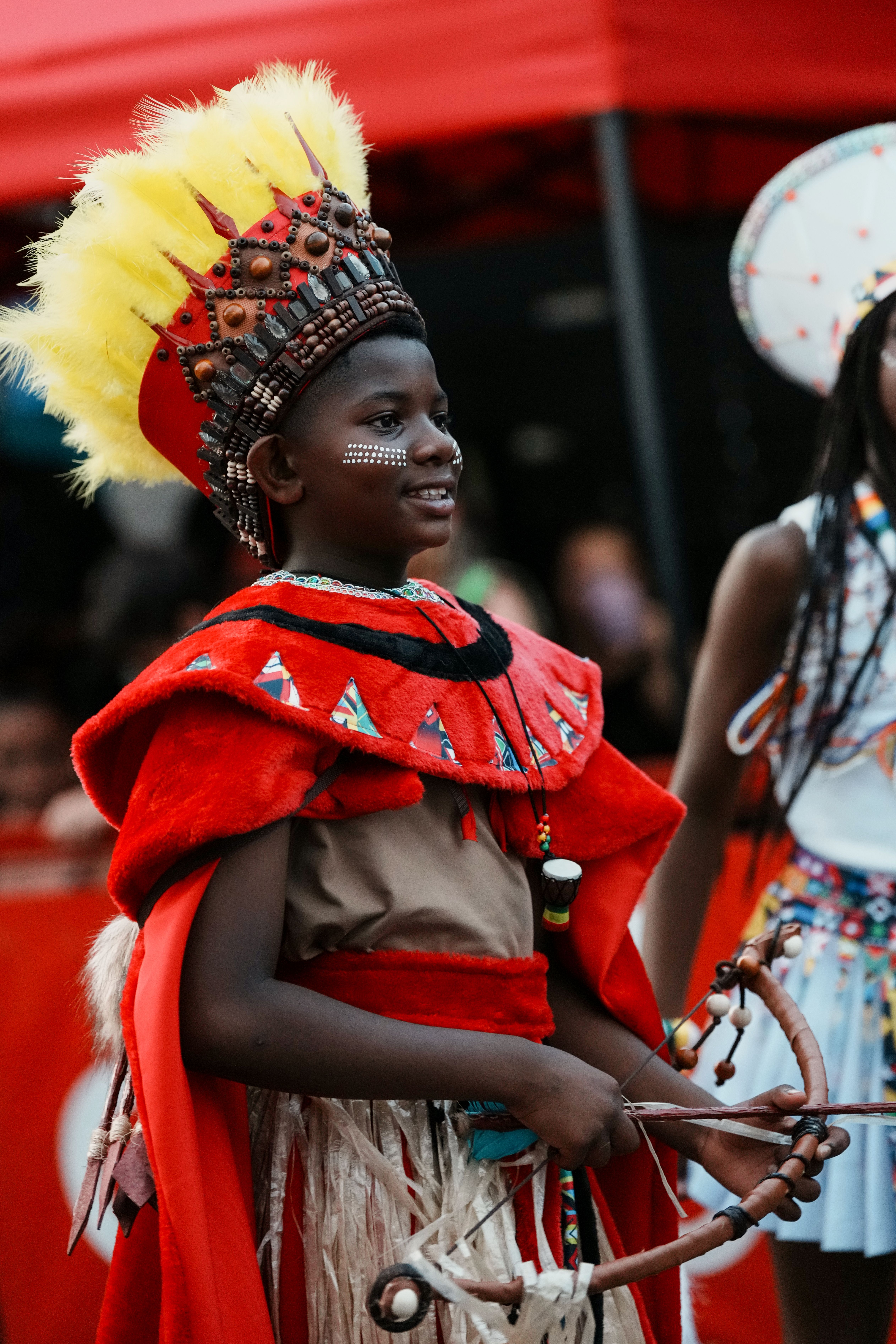 Traditional Afro-Costa Rican Festival Attire · Free Stock Photo