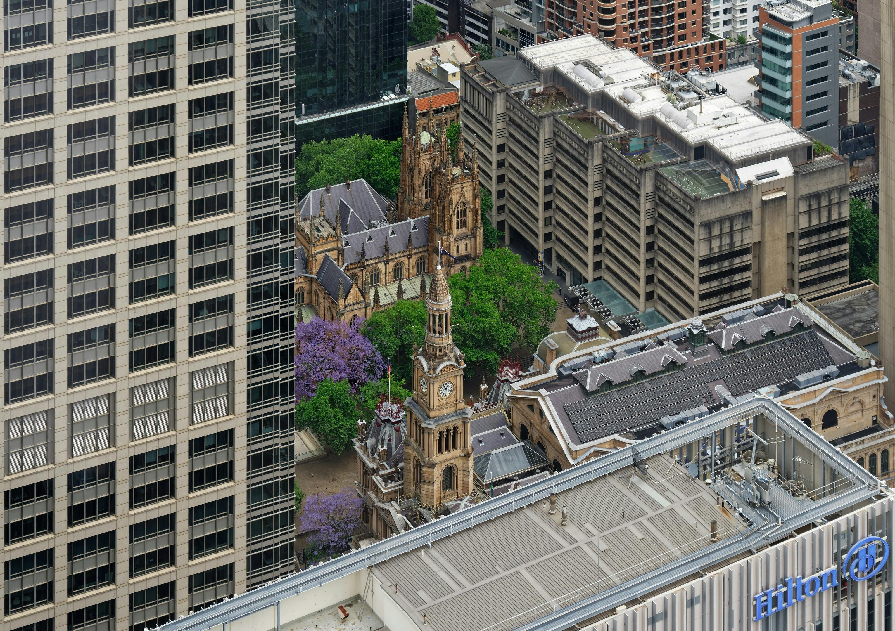 Kostenlos Luftaufnahme, die die historische Architektur und das Stadtbild von Sydney, Australien, einfängt. Stock-Foto