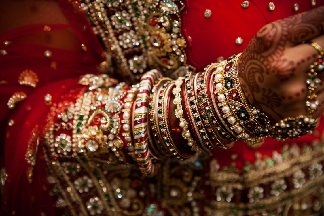 Free stock photo of bracelets, hand, indian Stock Photo