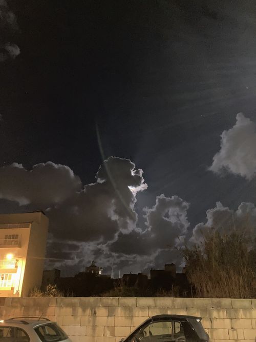 Free stock photo of clouds, darkness, moon Stock Photo