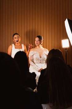 A professional makeup artist demonstrates elegant bridal makeup techniques on a model in Mexico City.