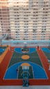 Vibrant Hong Kong Basketball Court at Choi Hung