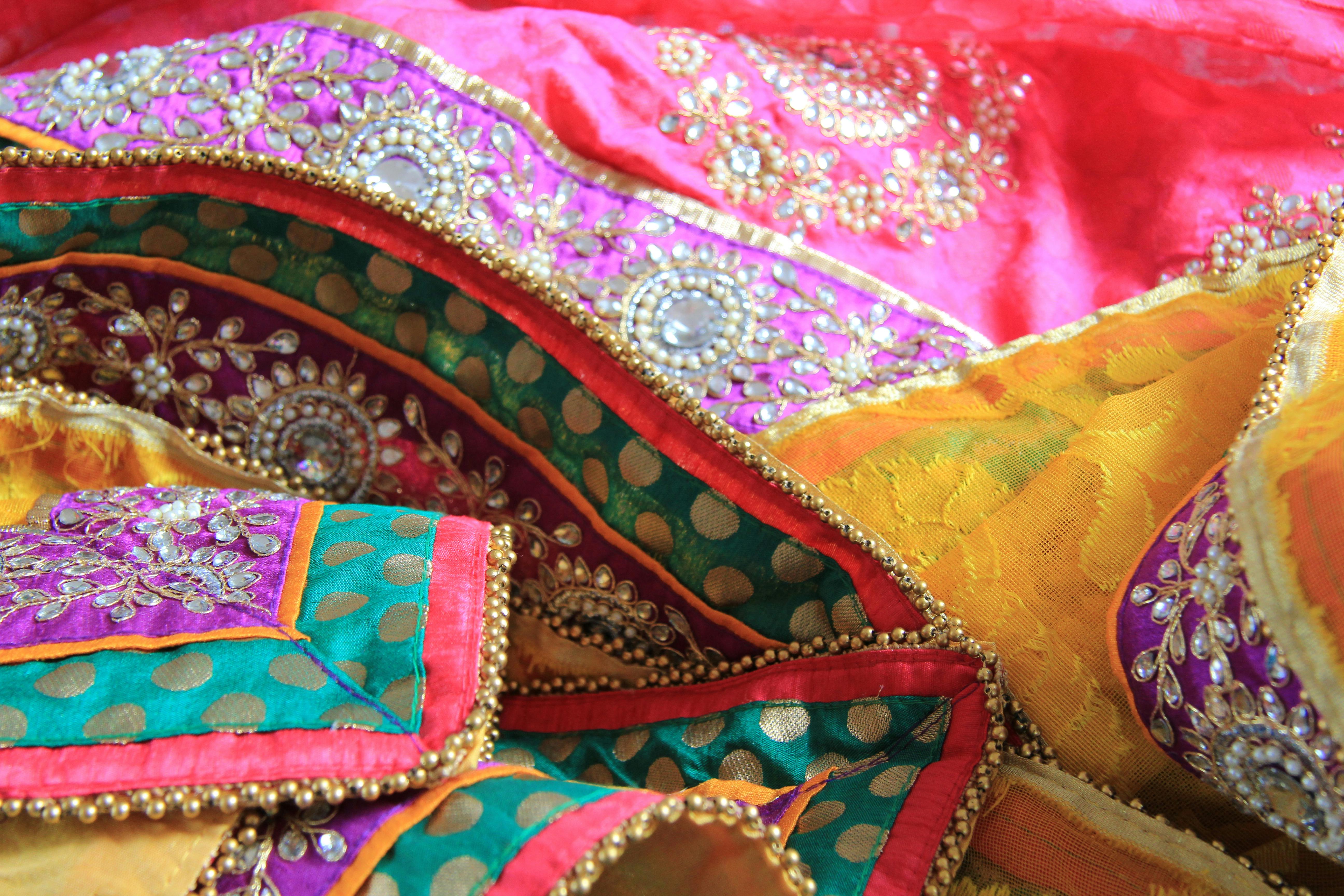 Free stock photo of colourful, ethnic, material