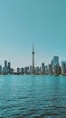 Spectacular Toronto Skyline with CN Tower View
