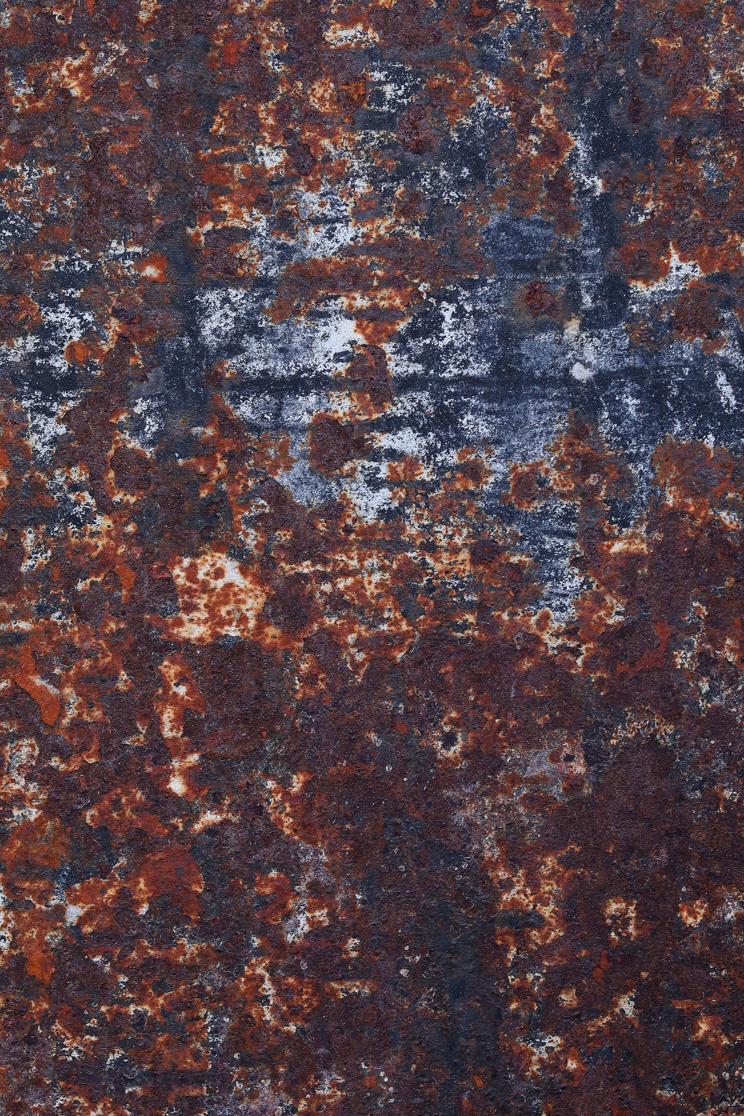 Close-up of Weathered Rusty Metal Surface Texture · Free Stock Photo