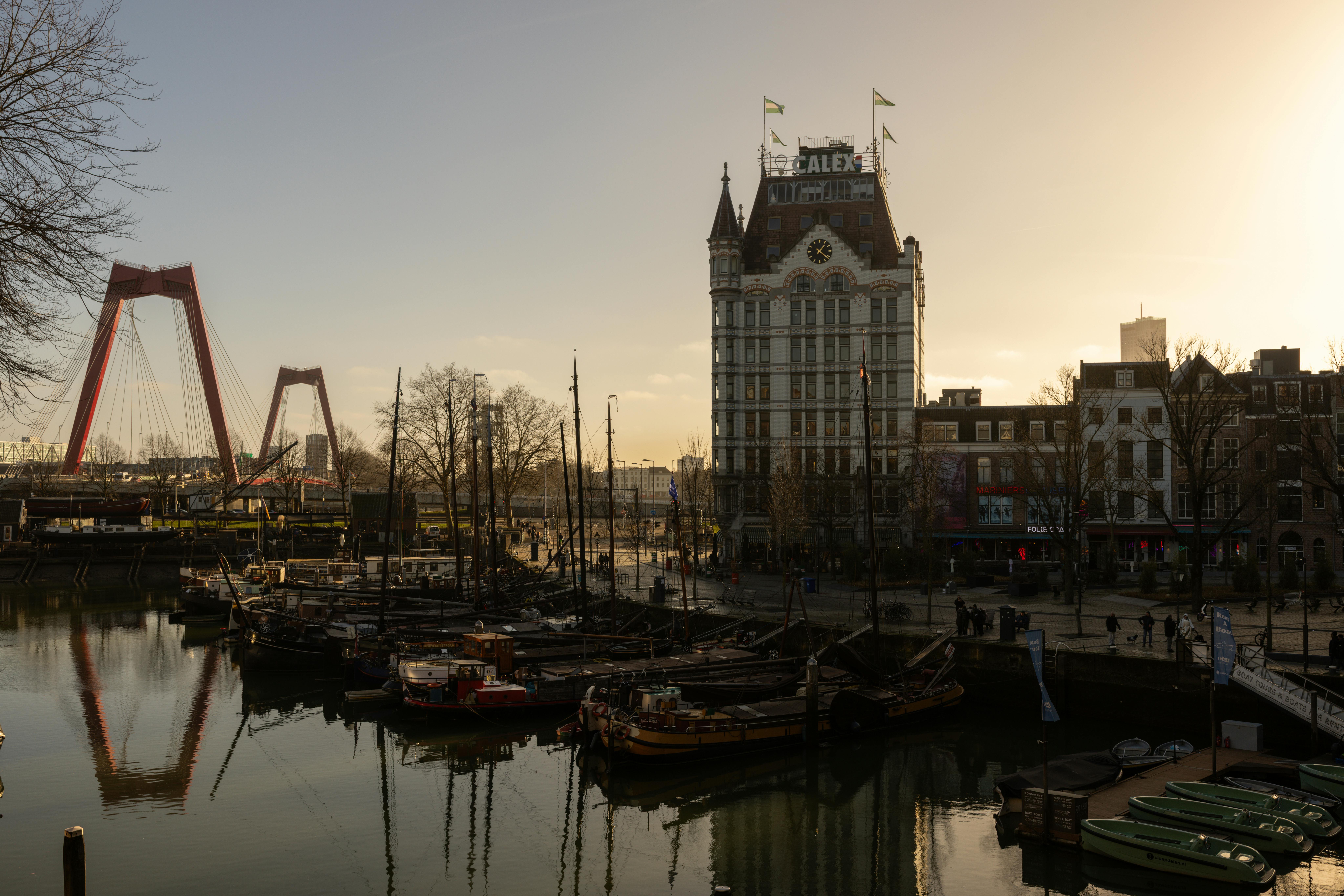 Landmarks in Rotterdam