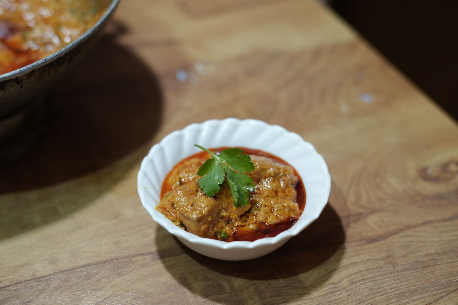 Herb-Crusted Chicken Chettinad with Mustard Seed