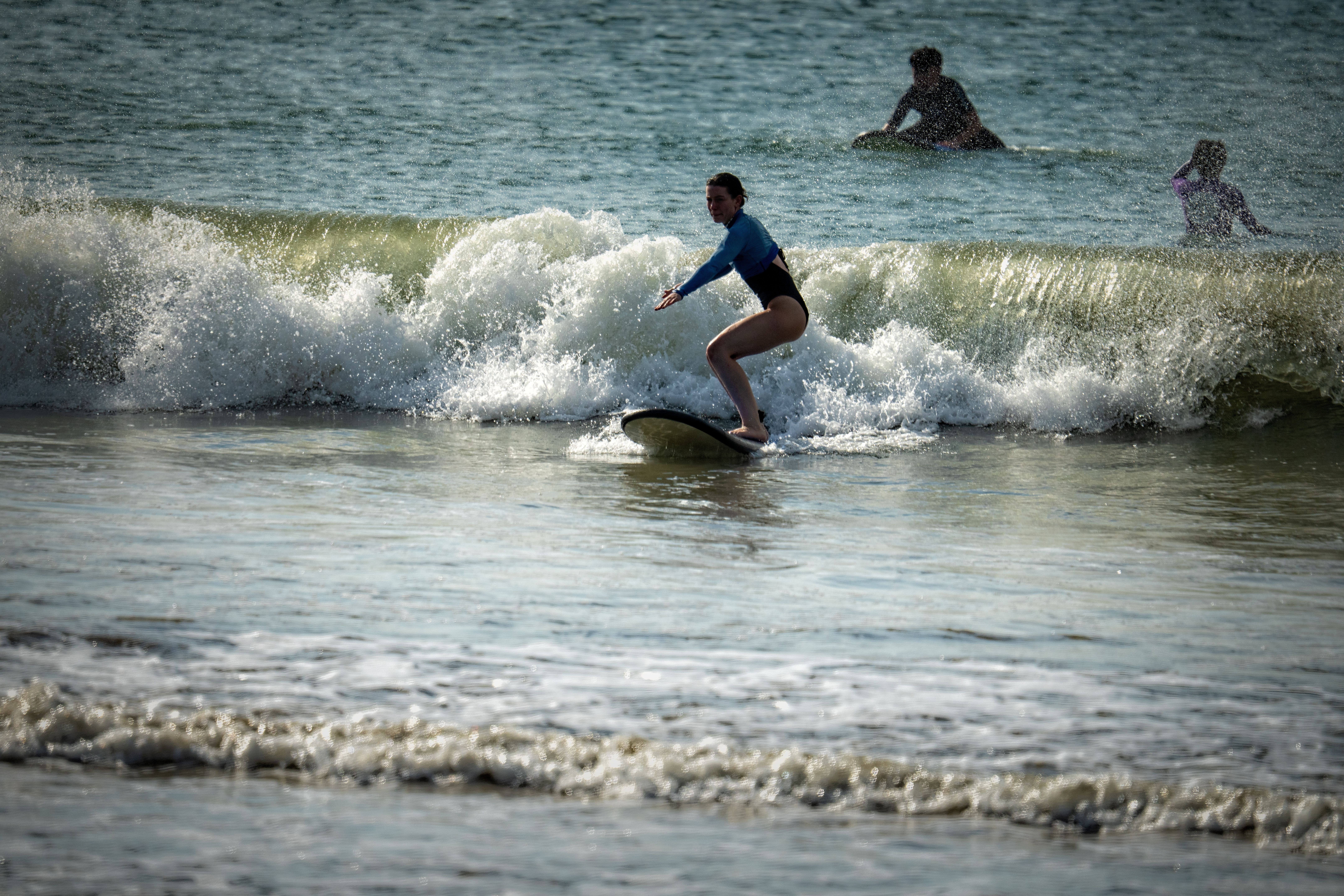 Sur la vague — Moniteur de surf à Cissac-Médoc