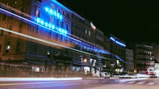 Vibrant Nightlife in Marseille's City Streets