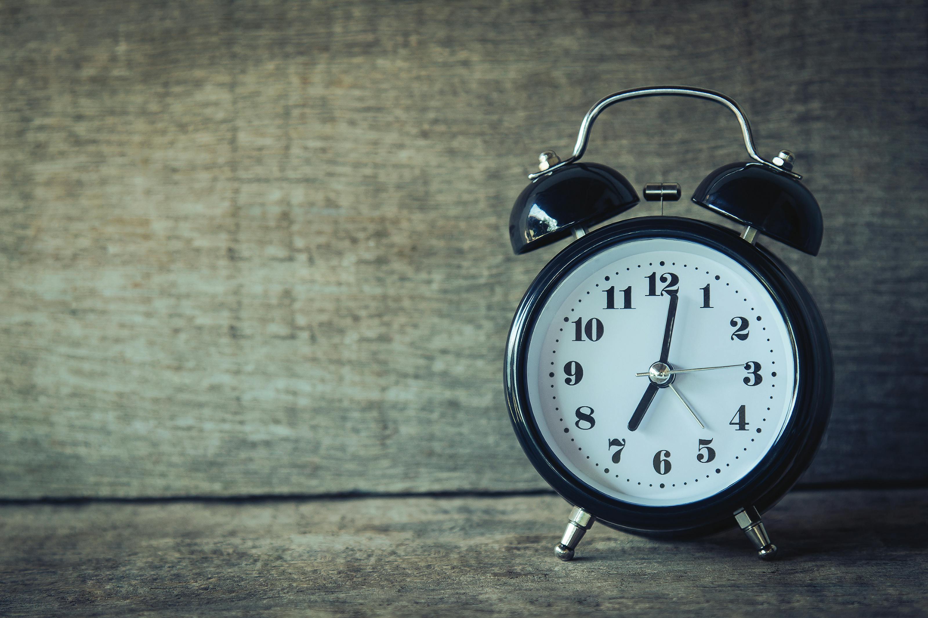 Alarm Clock on the Table · Free Stock Photo