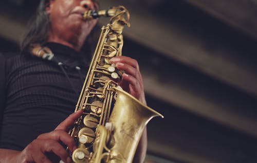 Ingyenes stockfotó Férfi, hangszer, jazz témában