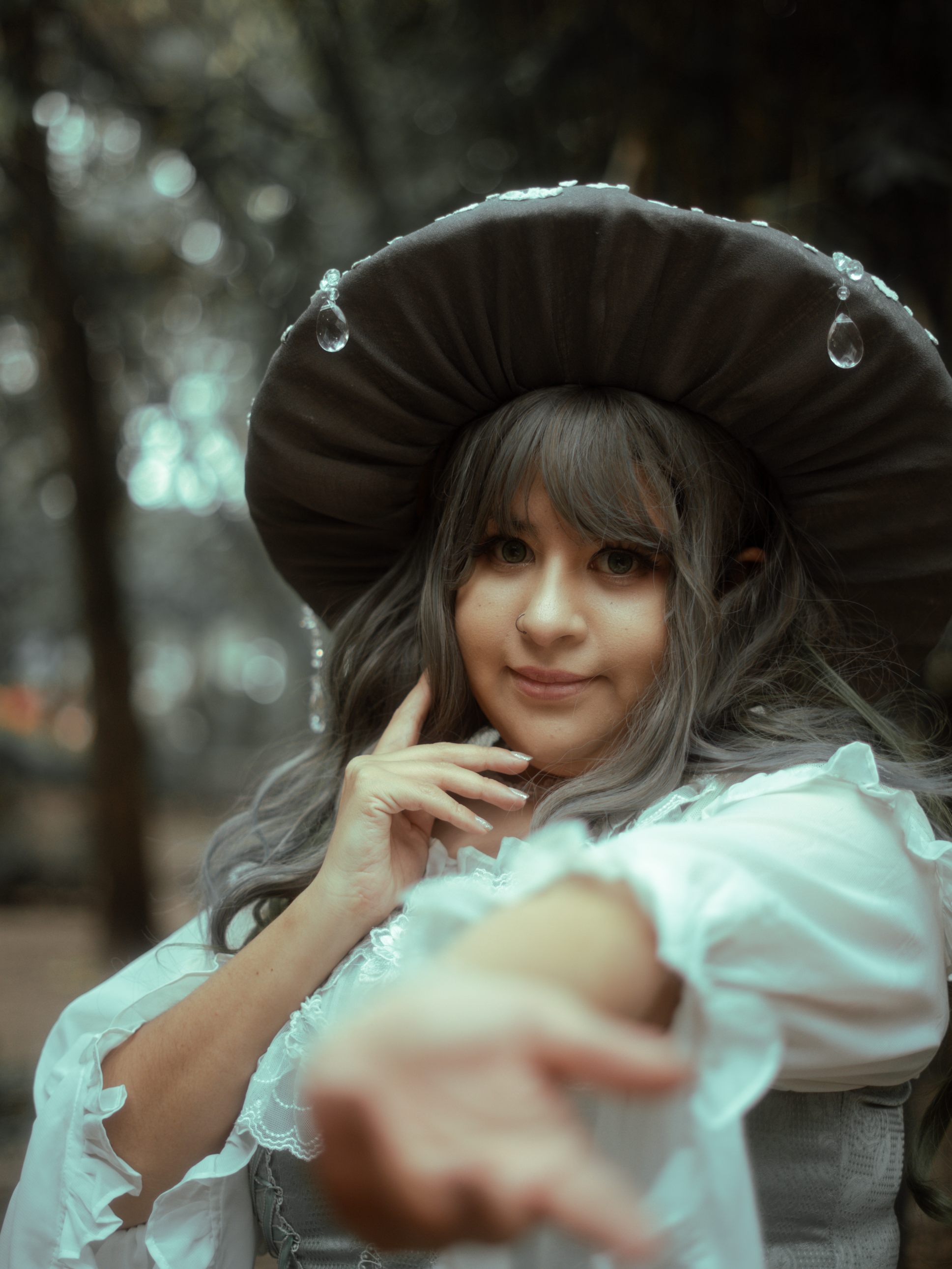 Fantasy Portrait of Woman in Enchanted Forest · Free Stock Photo