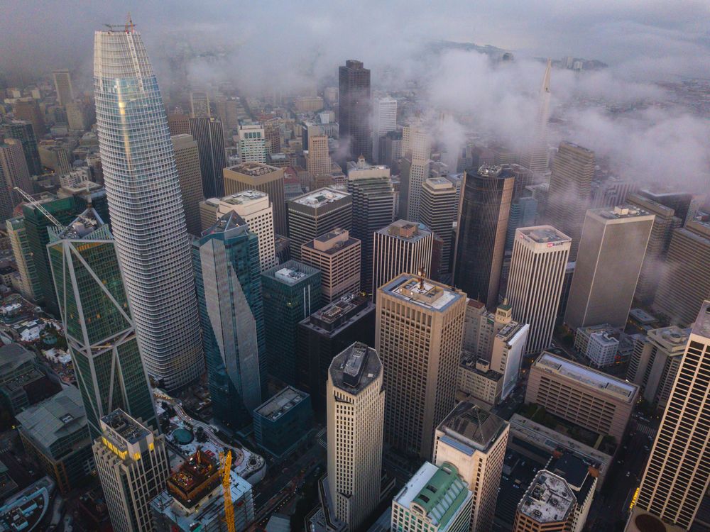 SoMa street and buildings in San Francisco