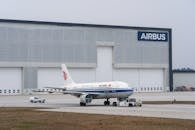 Air China Plane at Airbus Facility