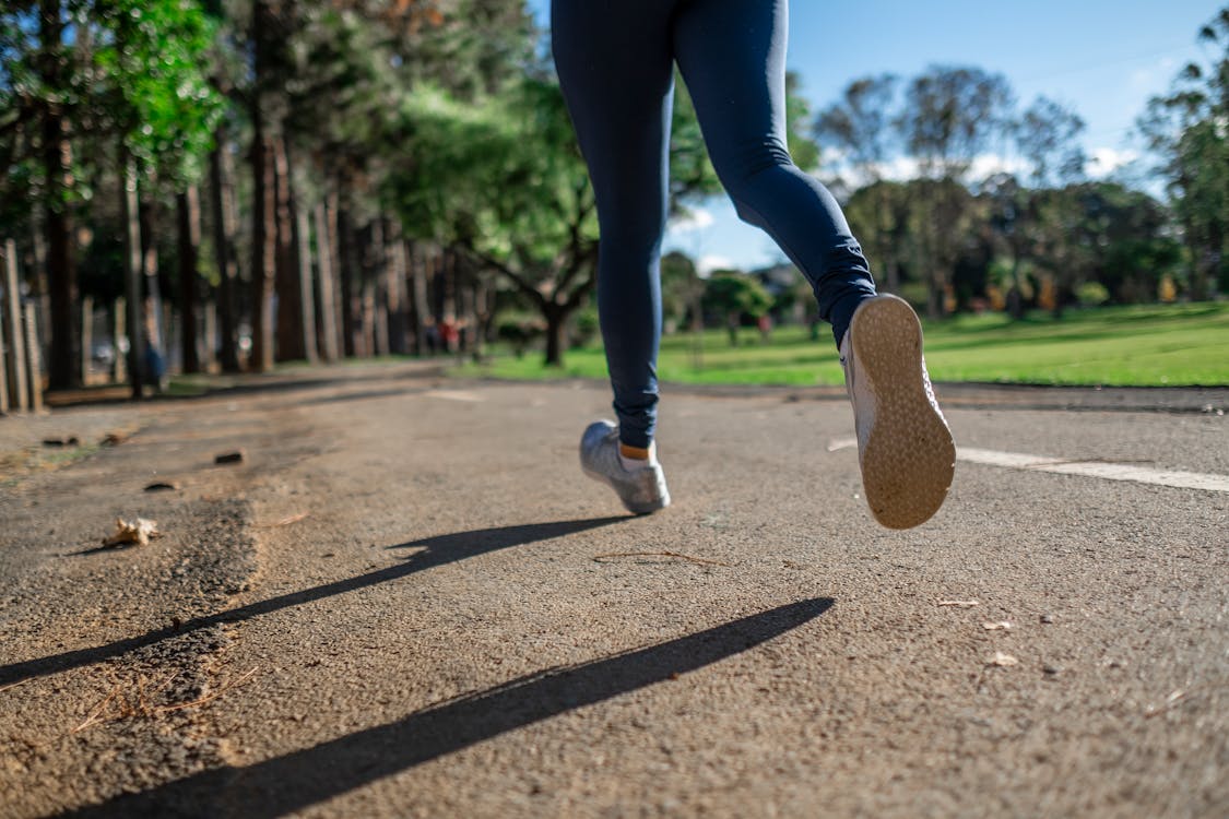 Free Person Jogging Stock Photo