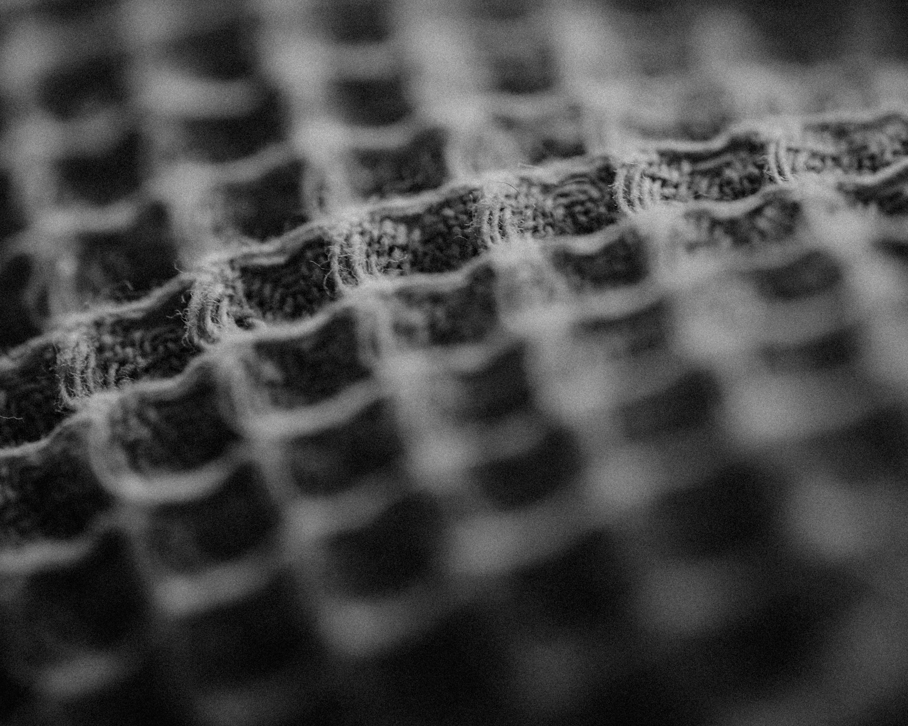 bezplatná Detailní makro snímek textury látky se složitým vzorem vazby. Základová fotografie