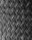 Close-up of Traditional Woven Basket Texture