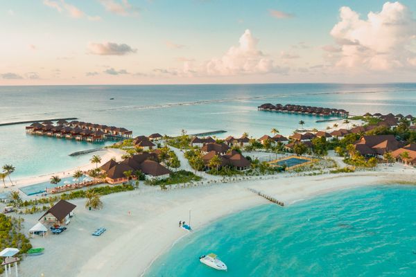 Aerial Shot Of Beach 