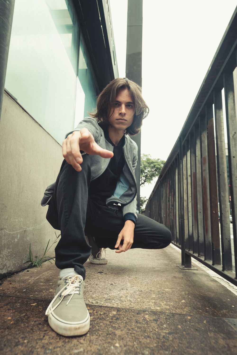 Young Man in Urban Street Pose, São Paulo · Free Stock Photo