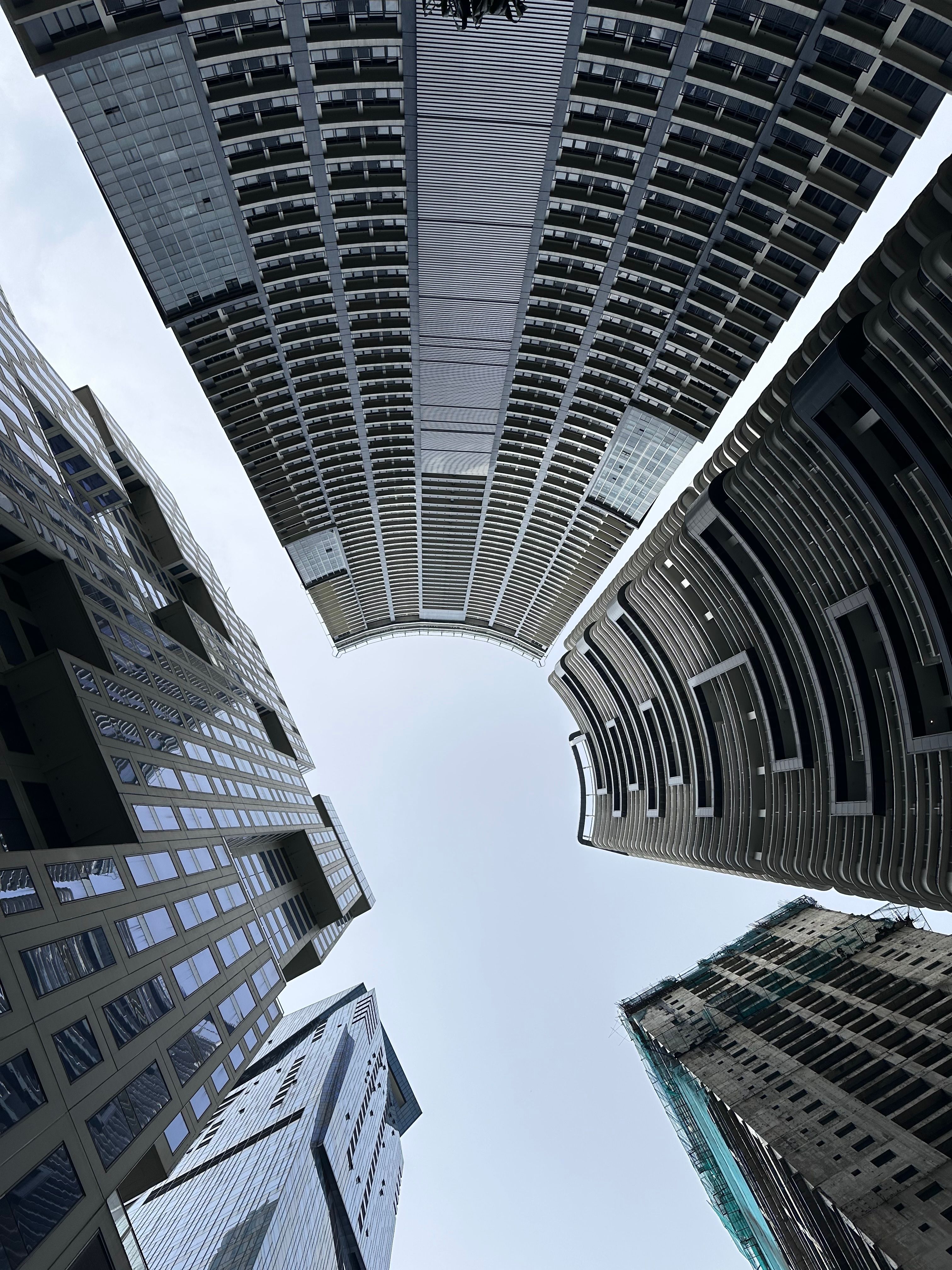 Urban Skyscraper Architecture in Makati City · Free Stock Photo