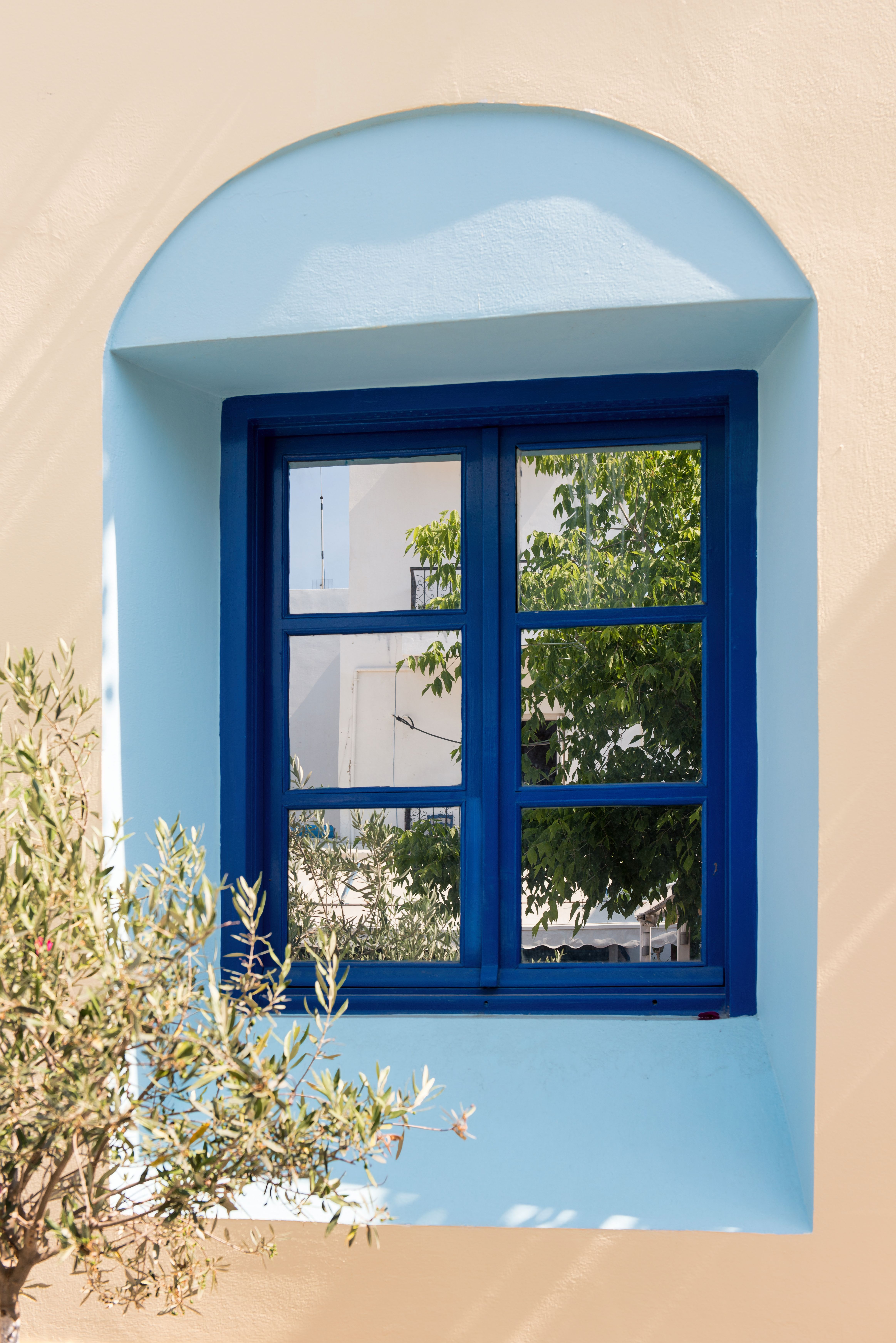 Blue Window in Historic Kos, Greece · Free Stock Photo
