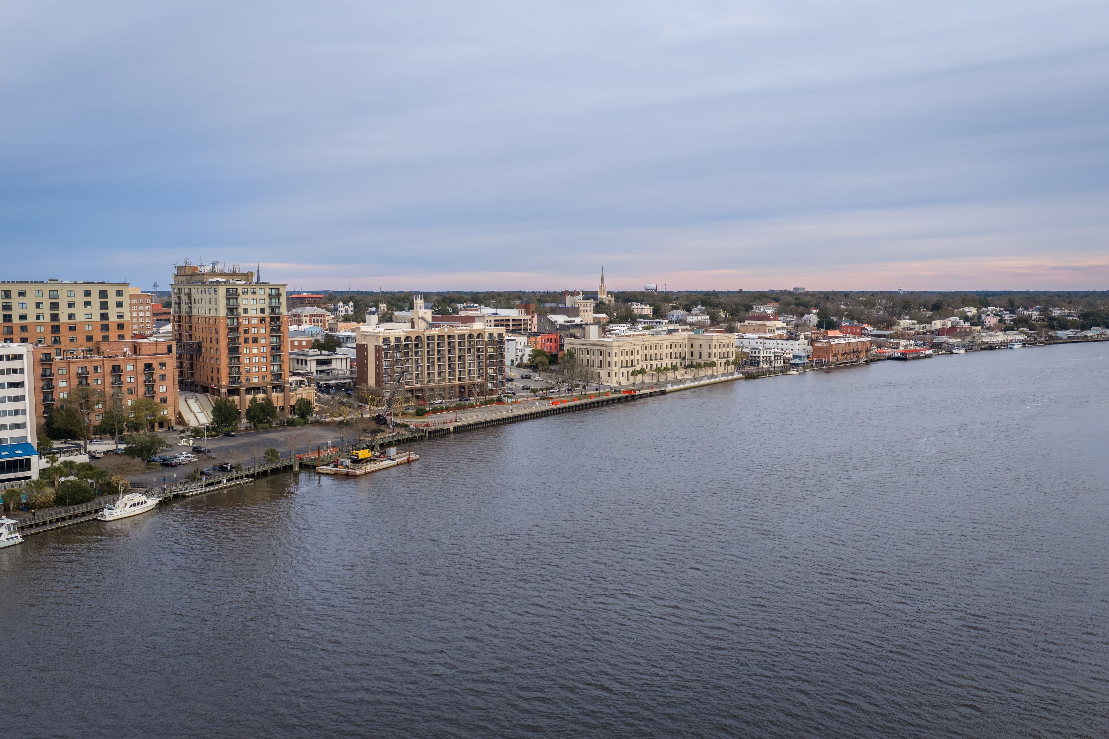 Wilmington: Downtown Wilmington along the Cape Fear River