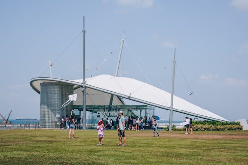 Free stock photo of kite flying, marina barrage, singapore