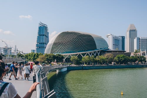 Free stock photo of central business district, esplanade, singapore