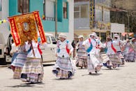 Vibrant Traditional Dance in Arequipa, Peru