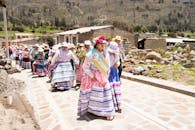 Traditional Andean Festival in Caylloma, Peru