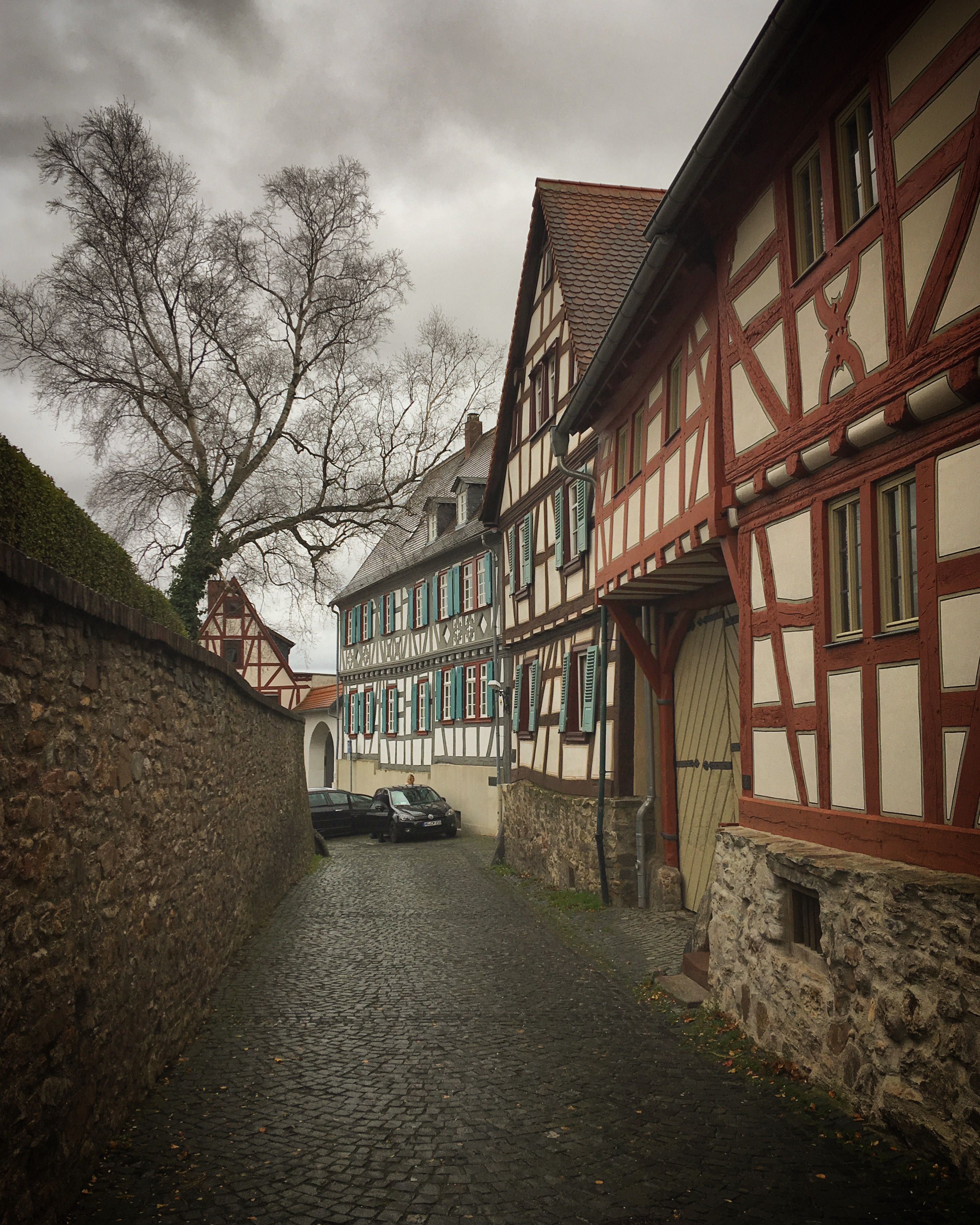 Charming Fachwerkhäuser in Historic German Village · Free Stock Photo