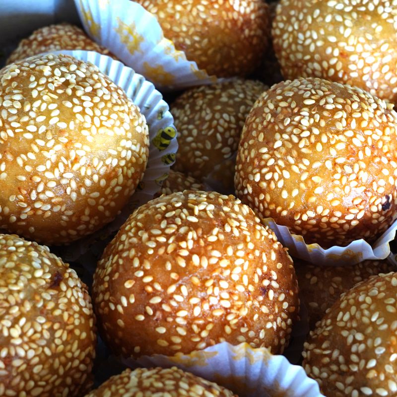 Korean Bungeoppang (Sweet Potato Ball Fritters)