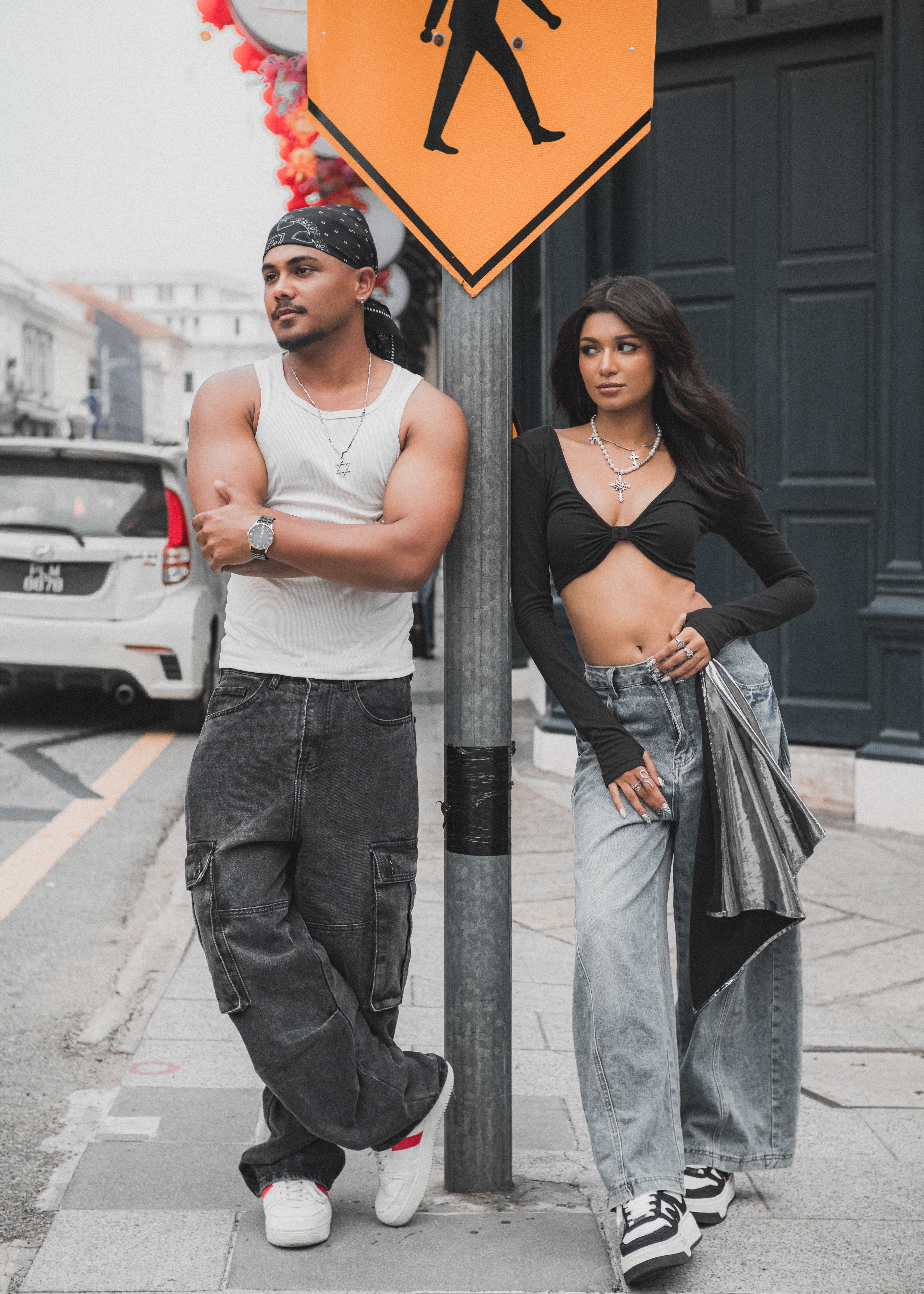 Stylish Duo on George Town Street