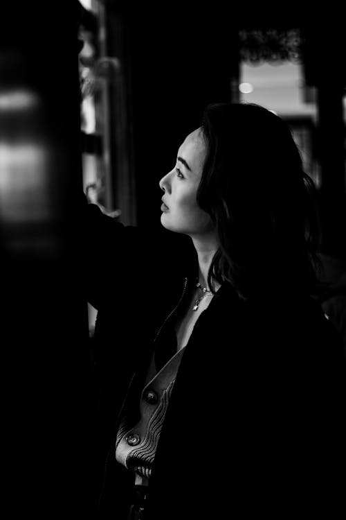 Free Woman in Black Suit Jacket Stock Photo