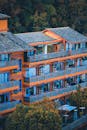 Colorful Resort Building in Bagmati Province, Nepal